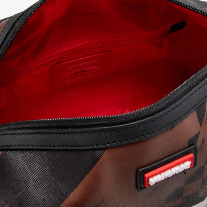 BORSONE SPRAYGROUND SMEARED GRUNGE MINI DUFFLE