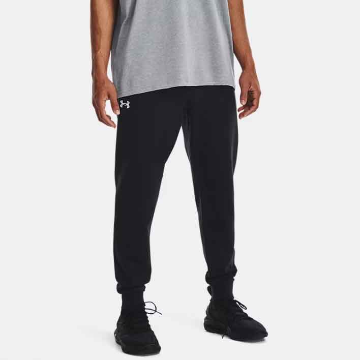 PANTALONI UOMO JOGGER UNDER ARMOUR RIVAL FLEECE – NERO – 1379774