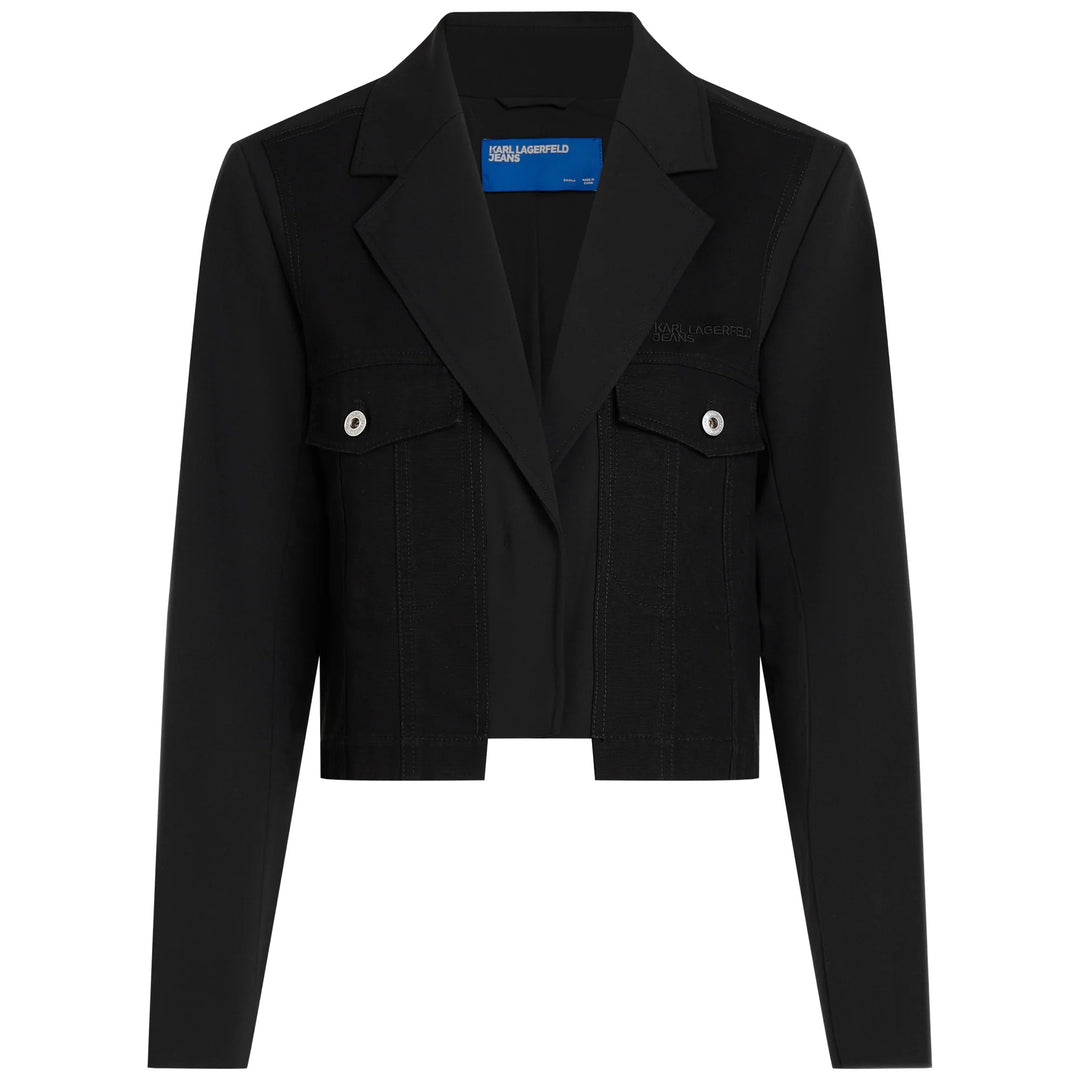 A3W14019 - Giacche - Donna - KARL LAGERFELD - Leggero - Zip Puller - Chic/Versatile - Nero