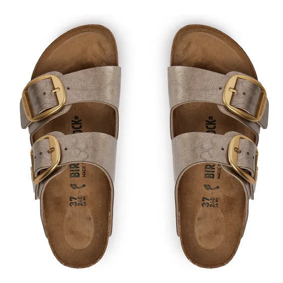SANDALI CIABATTA DONNA BIRKENSTOCK ARIZONA BIG BUCKLE BRONZO