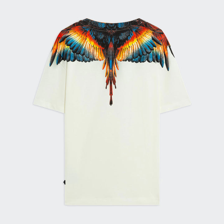 F5CAMATH023 - T-Shirt e Polo - MARCELO BURLON - County Of Milan - Ali Multicolore - Streetwear
