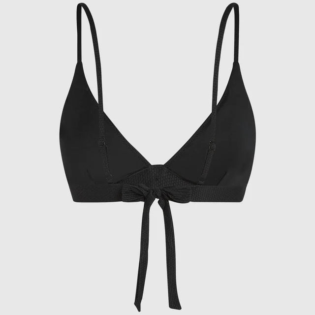 TOP BIKINI MARE KARL LAGERFELD LOGO TAPE