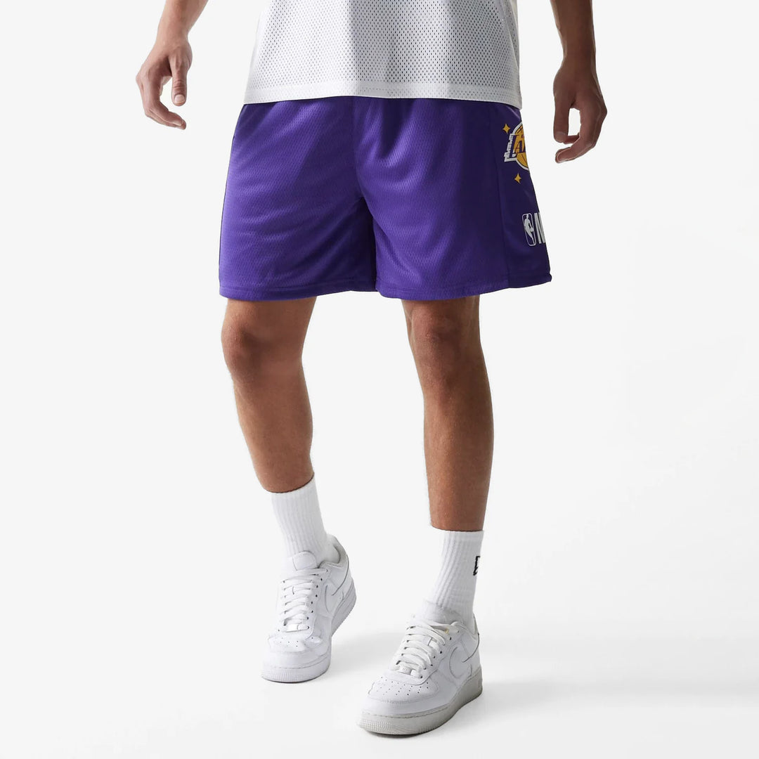 PANTALONCINI NIKE NBA SWINGMAN LOS ANGELES LAKERS ICON EDITION VIOLA 60771596