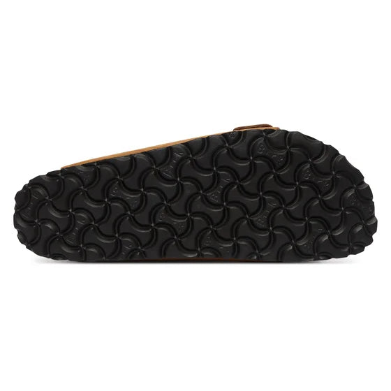 SANDALI CIABATTA DONNA BIRKENSTOCK ARIZONA NABUK CARAMEL