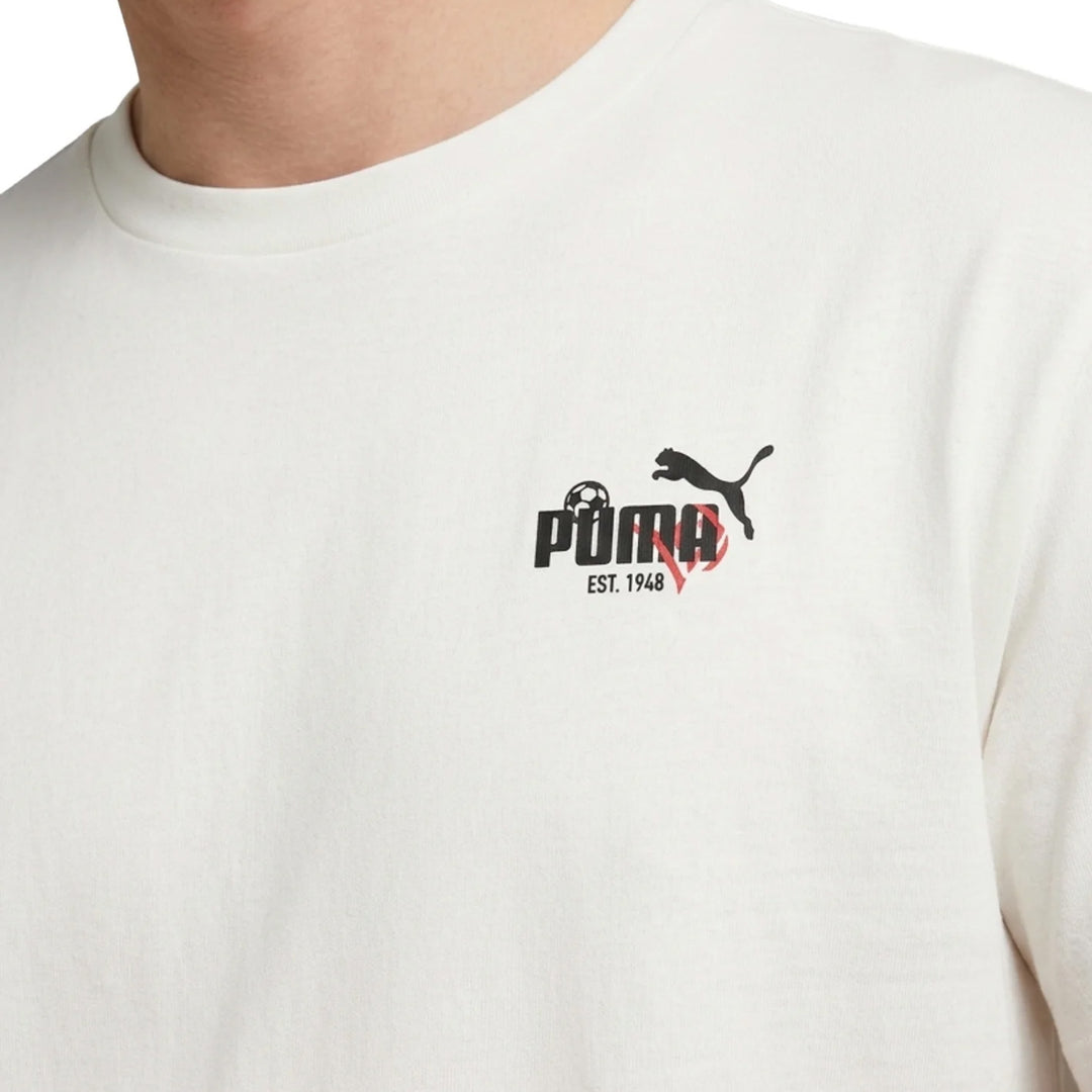 T-SHIRT UOMO PUMA SMALL LOGO GOLD