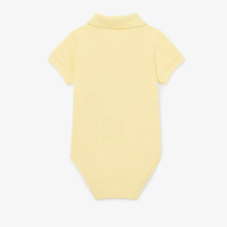 BODY POLO NEONATO LACOSTE PETIT PIQUÉ