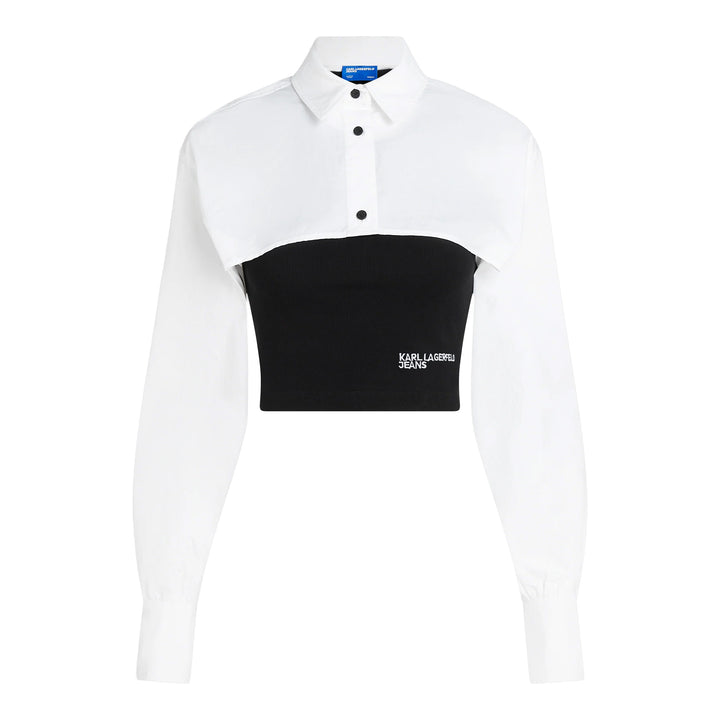 A3W11006 - T-Shirt e Polo - Donna - KARL LAGERFELD - Minimalista - Casual - Look Nitido - Abbigliamento