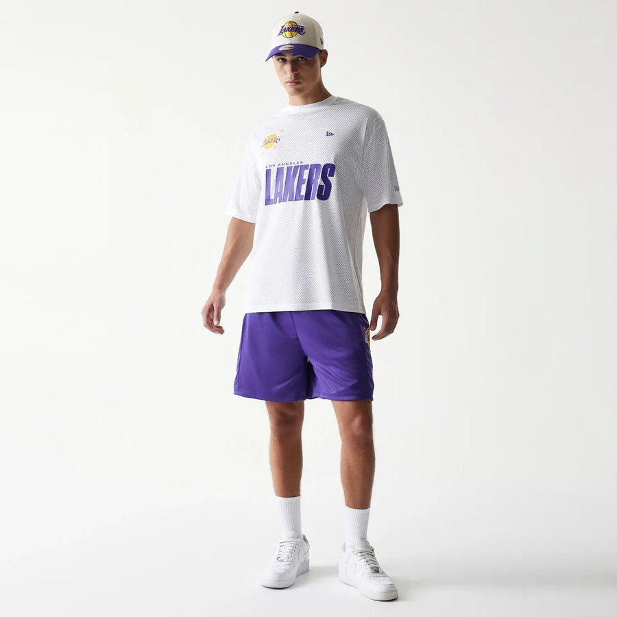 PANTALONCINI NIKE NBA SWINGMAN LOS ANGELES LAKERS ICON EDITION VIOLA 60771596