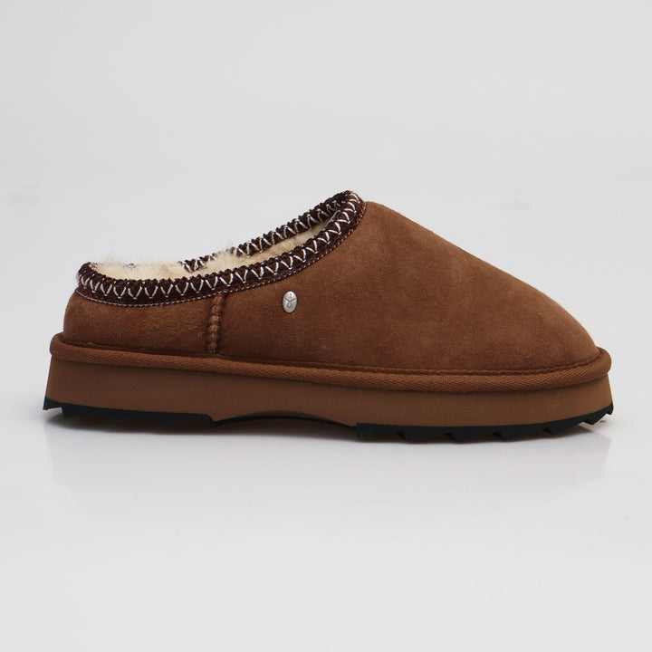 W13179 - Scarpe - Donna - Emu Australia - Vera Pelle Scamosciata - Invernali -  Chestnut - Casual/Iconiche - Stile/Comodita - Autunno/Inverno