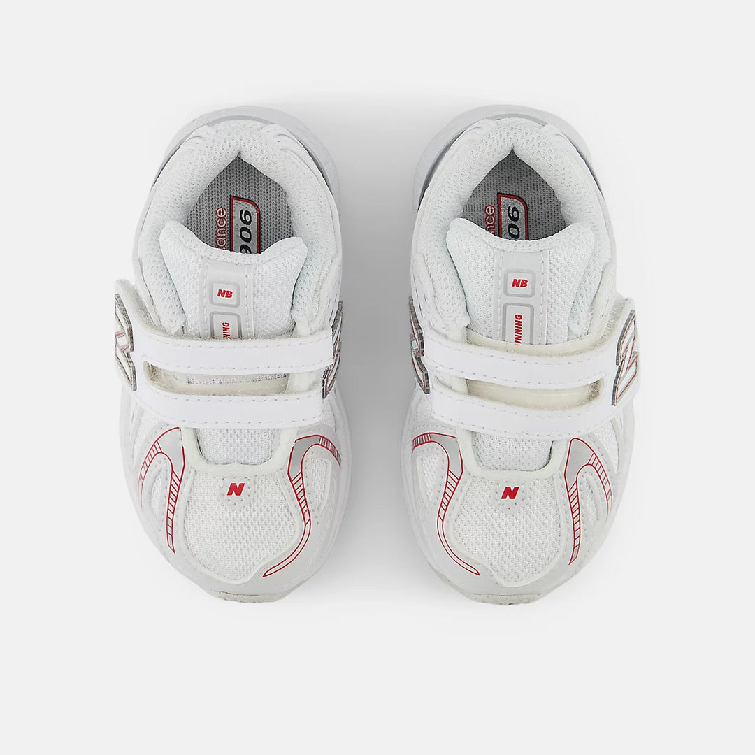 SNEAKERS BAMBINO NEW BALANCE 1906 HOOK & LOOP WHITE