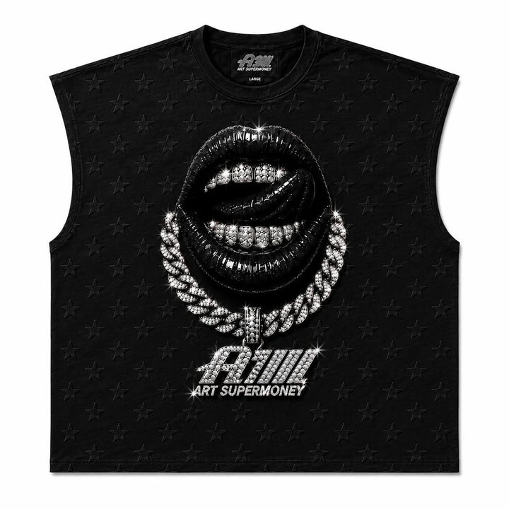 ART. LIPS SMANICATA - T-SHIRT - Art Super Money