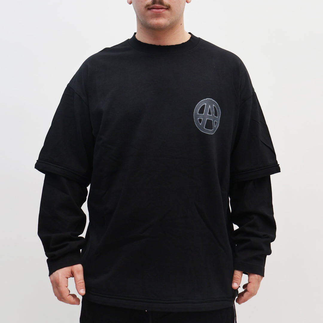 HTDM311604111 - T-Shirt e Polo - Uomo - Acupuncture - Stile Ribelle - Look Streetwear/Underground - Leggermente Oversize - Abbigliamento