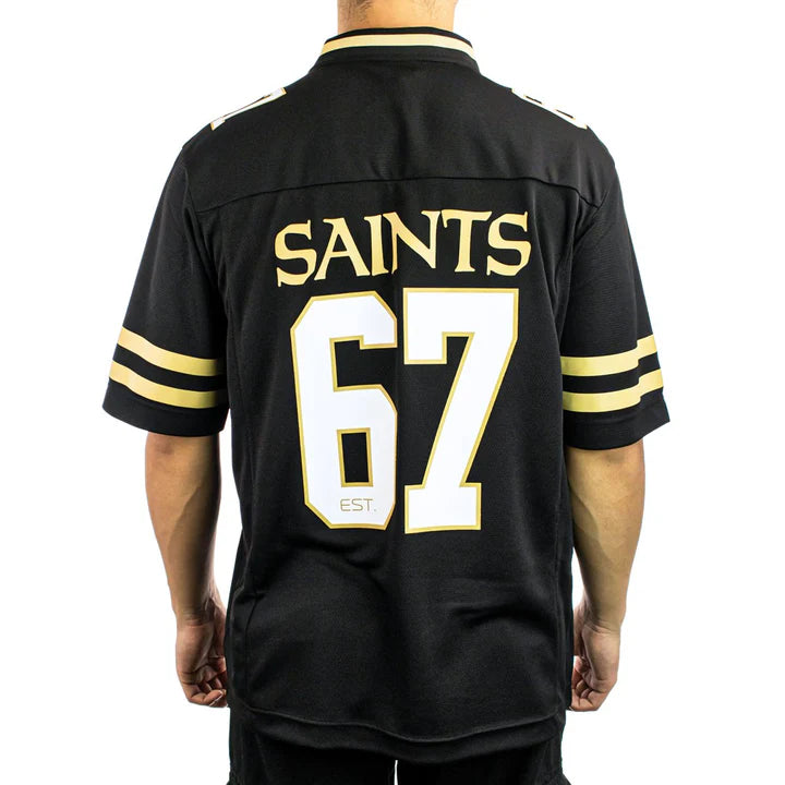 T-SHIRT FANATICS NFL CORE FOUNDATION NEW ORLEANS SAINTS BLACK