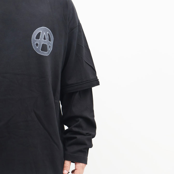 HTDM311604111 - T-Shirt e Polo - Uomo - Acupuncture - Stile Ribelle - Look Streetwear/Underground - Leggermente Oversize - Abbigliamento