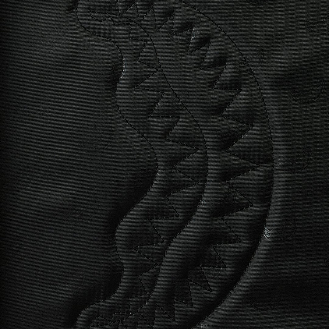 BORSA A MANO SPRAYGROUND SPRITZ SHARK BUBBLE BAG PELLE VEGANA NERA 910B8346NSZ