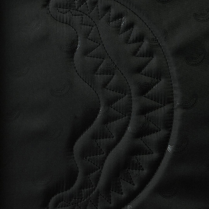 BORSA A MANO SPRAYGROUND SPRITZ SHARK BUBBLE BAG PELLE VEGANA NERA 910B8346NSZ