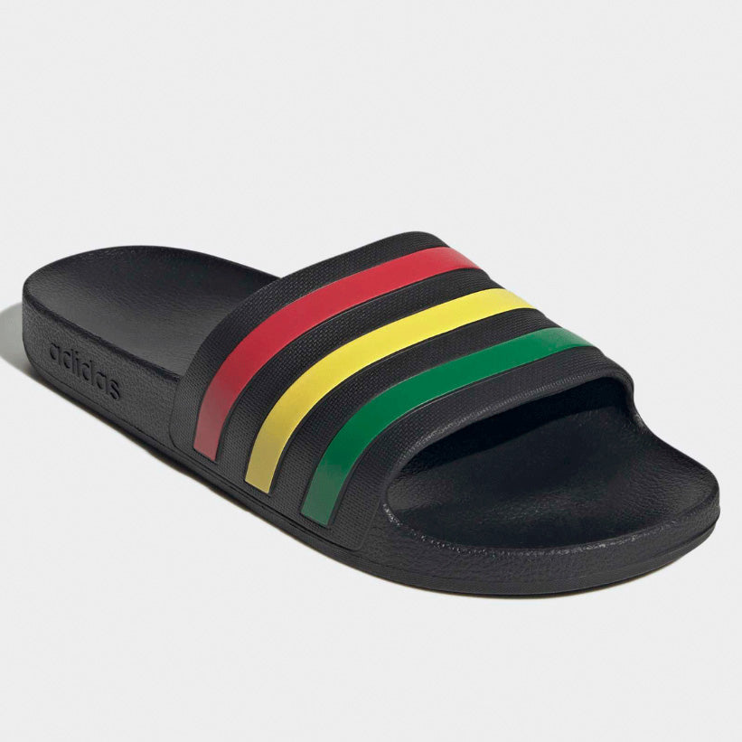 CIABATTE ADIDAS ADILETTE AQUA BLACK/JAMAICA STYLE