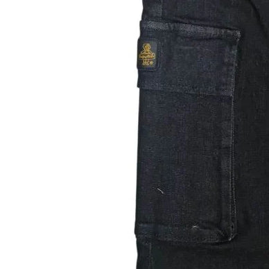 RG1415W25 - JEANS BAMBINI REFRIGIWEAR CARGO BLACK RAGAZZA CON TASCONI