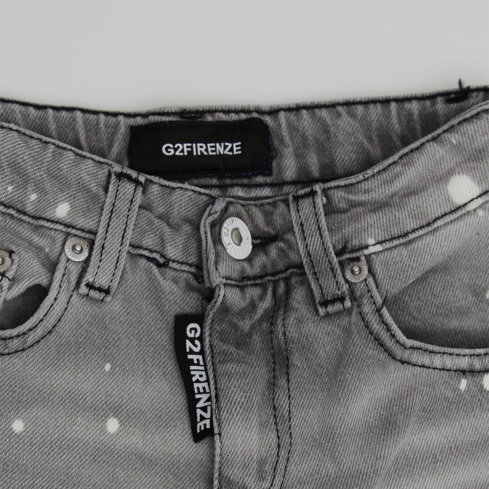 JEANS SHORT ICED - Pantaloncini - G2 FIRENZE