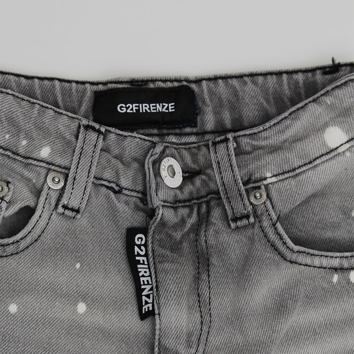 JEANS SHORT ICED - Pantaloncini - G2 FIRENZE