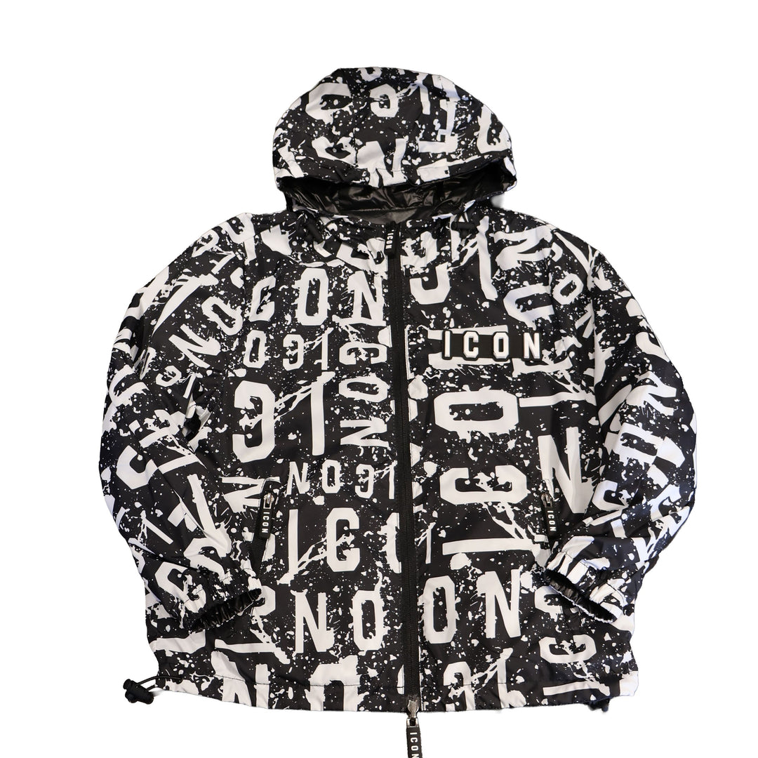 GIUBBOTTO ICON LOGO BLACK JUNIOR