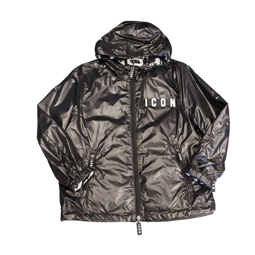 GIUBBOTTO ICON LOGO BLACK JUNIOR