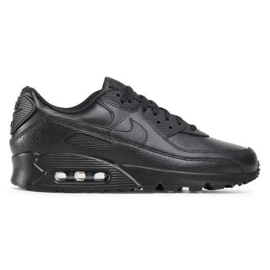 SNEAKERS UOMO NIKE AIR MAX 90 LTR TRIPLE BLACK / AIR MAX 90 JEWEL WHITE CZ5594