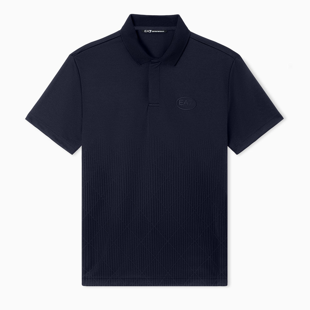 POLO UOMO EA7 EMPORIO ARMANI MONOGRAMMA VERTICALE