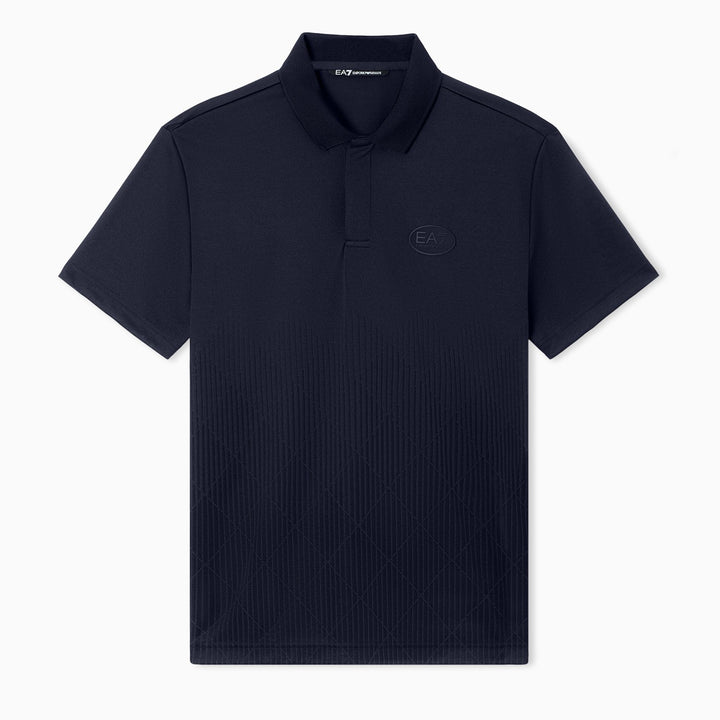 POLO UOMO EA7 EMPORIO ARMANI MONOGRAMMA VERTICALE