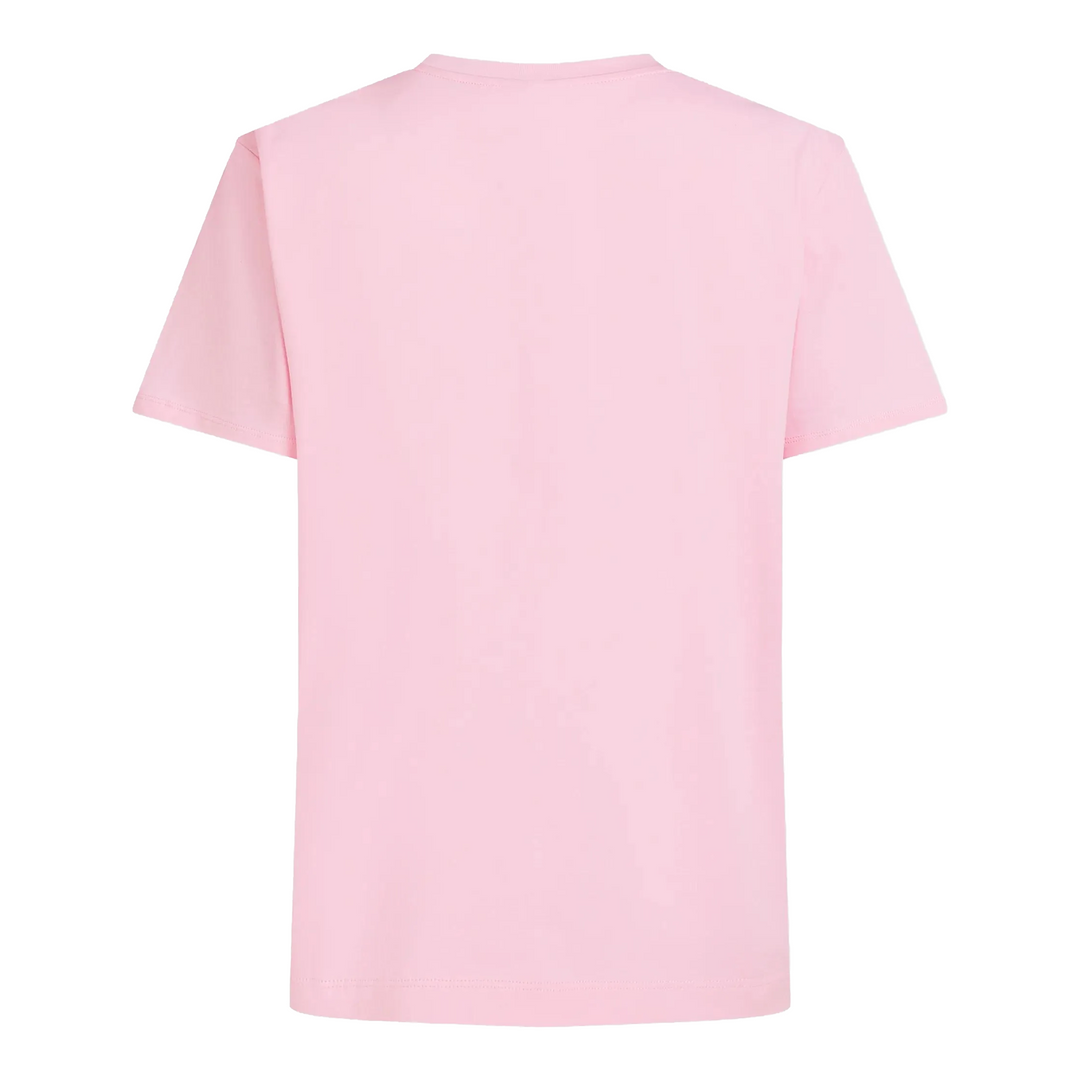 T-SHIRT KARL LAGERFELD JEANS LOGO GRAPHIC PINK