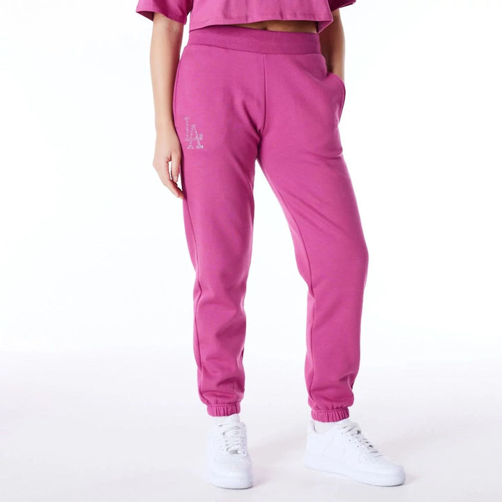 Bundle New Era Chicago Bulls - Felpa Crop & Pantalone Jogger Fucsia
