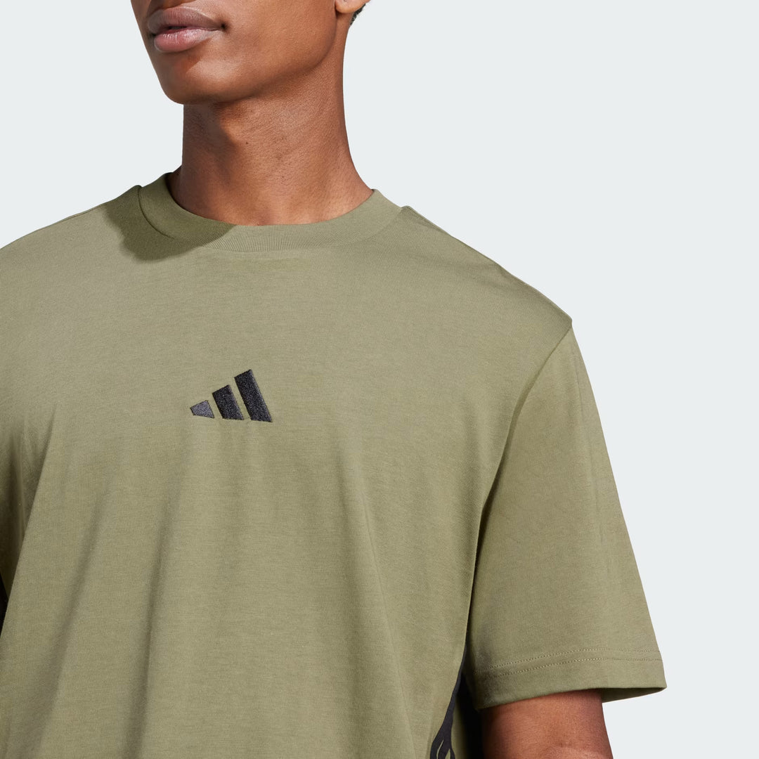 T-SHIRT ADIDAS ESSENTIALS 3-STRIPES SINGLE JERSEY JE6391 UOMO