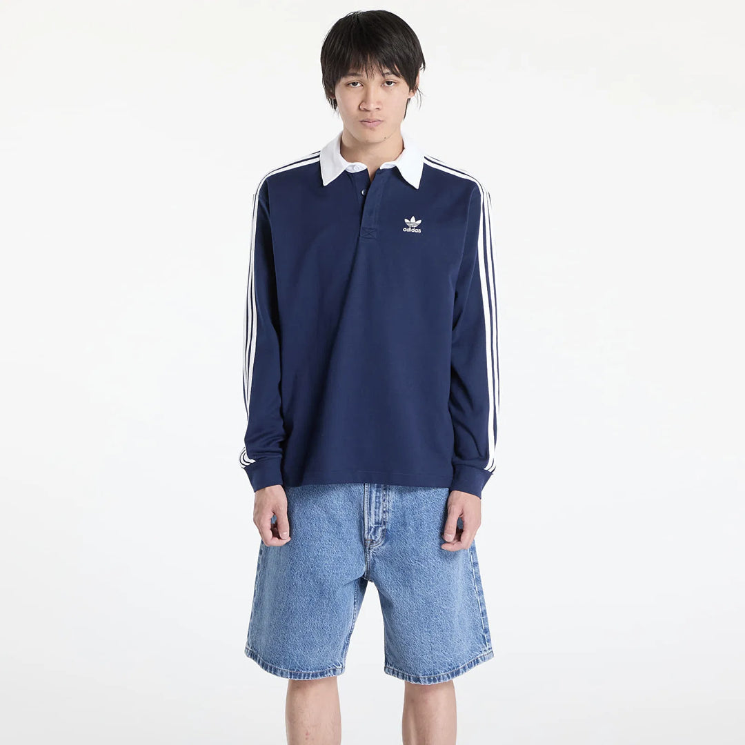 POLO ADIDAS ORIGINALS ADICOLOR RUGBY A MANICHE LUNGHE JY1400