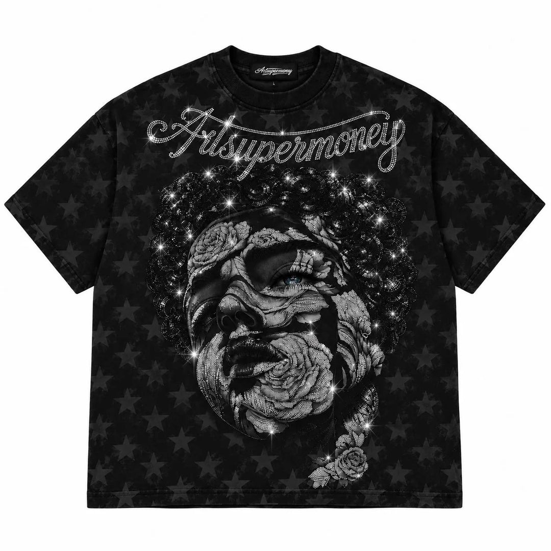 ART HOLY ROSE - T-SHIRT - Art Super Money