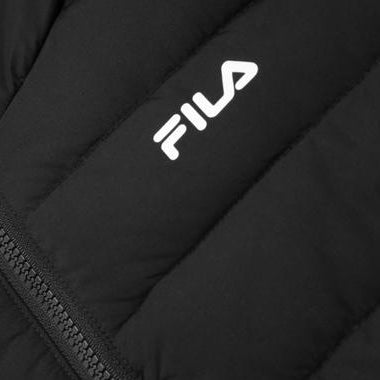 FAT0718 - Giacche - Fila - Bambini - MONTEGIOVE REGULAR LIGHTWEIGHT - Nero - Cappuccio -Protezione Freddo - Traspirante - Look Sportivo Moderno - Chiusura Full Zip - Versatile - Abbigliamento Autunno Inverno