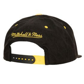 HHSS5822 CBUYYPPPBKYW - Cappelli - Uomo - Mitchell & Ness - SNAPBACK/A-FRAME NBA/NFL - Nero/Giallo - Energetico - Vivace - Sportivo - Audace