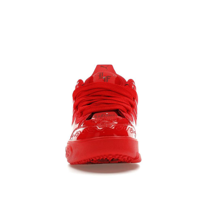 310439 - Scarpe - Unisex Uomo/Donna PUMA - Sneakers - Basket O Smile - Sportiva/Casual - Rossa - Icon Comfort - Design Essenziale - Cat Formscript