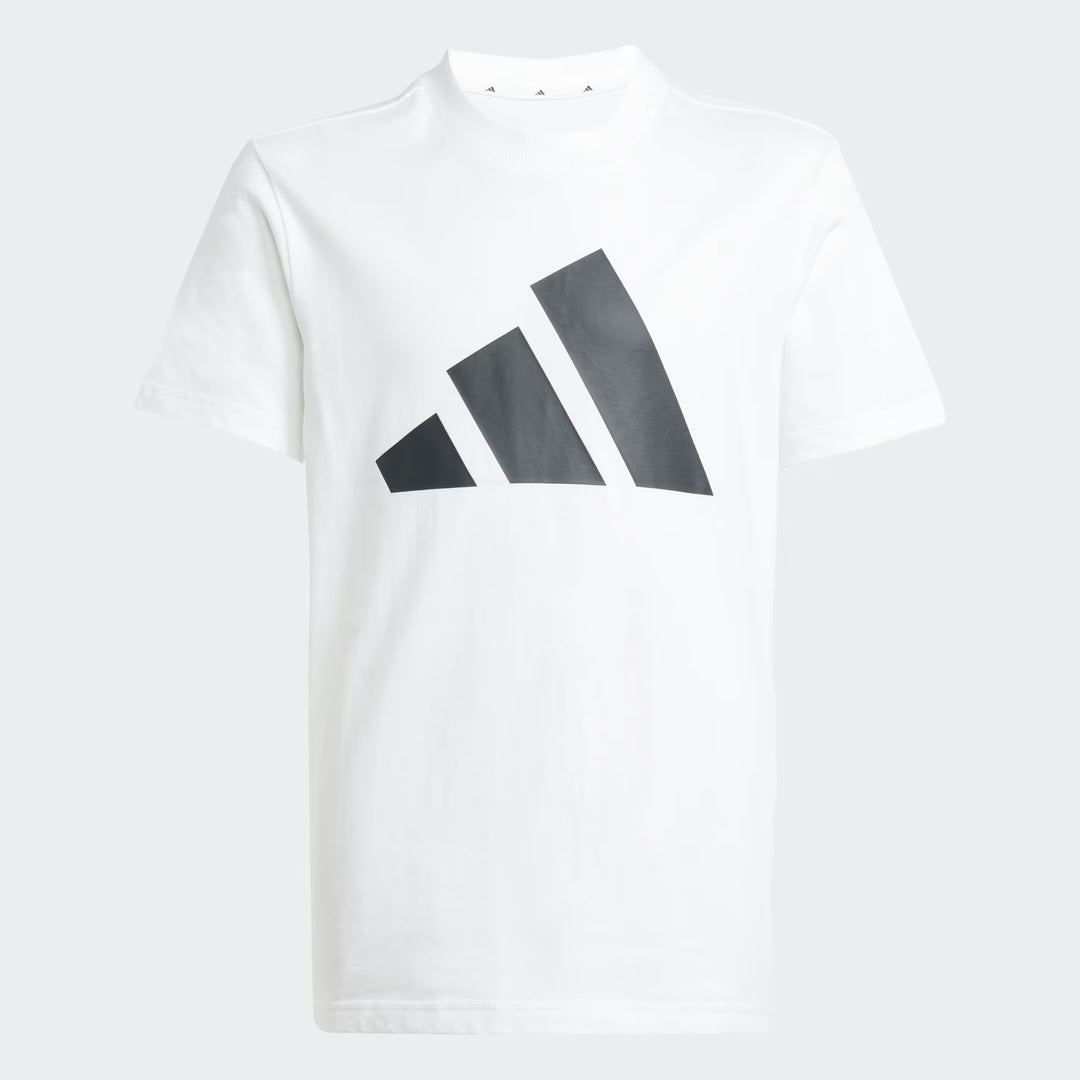 COMPLETINO ADIDAS ESSENTIALS T-SHIRT E SHORTS BIANCO/NERO KIDS