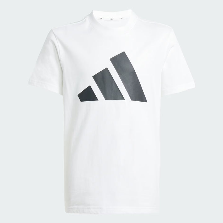 COMPLETINO ADIDAS ESSENTIALS T-SHIRT E SHORTS BIANCO/NERO KIDS