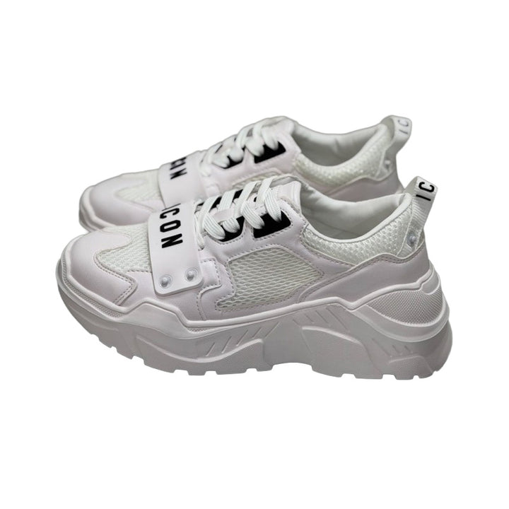 SNEAKERS ICON JEANS COUTURE SPEEDTRACK WHITE DONNA