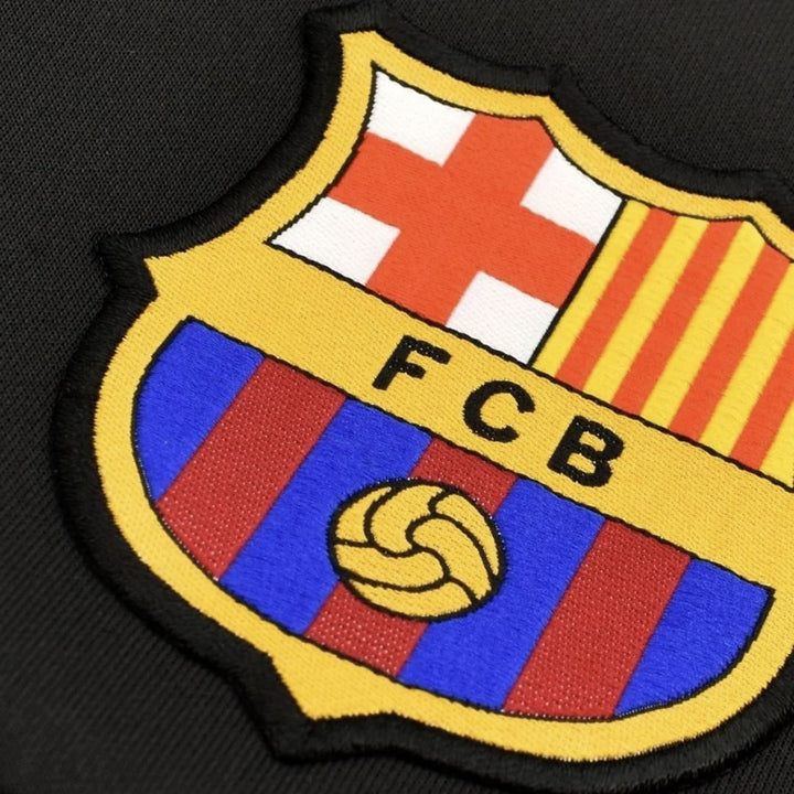 FC BARCELONA KIDS' TRACKSUIT 2024/2025 BLACK OFFICIAL 5002CHBLAP