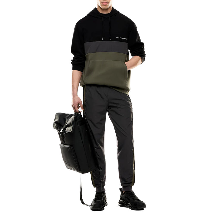 7M000939 AF17003 - Pantaloni - Uomo - EMPORIO ARMANI - ATHLETIC COLOUR BLOCK - Jogger - Dinamismo Cromatico - Design Tecnico - Sport Tempo Libero - Abbigliamento Autunno Inverno