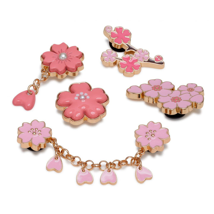 SET 5 CHARMS CROCS JIBBITZ™ BLOOMING CHERRY BLOSSOM