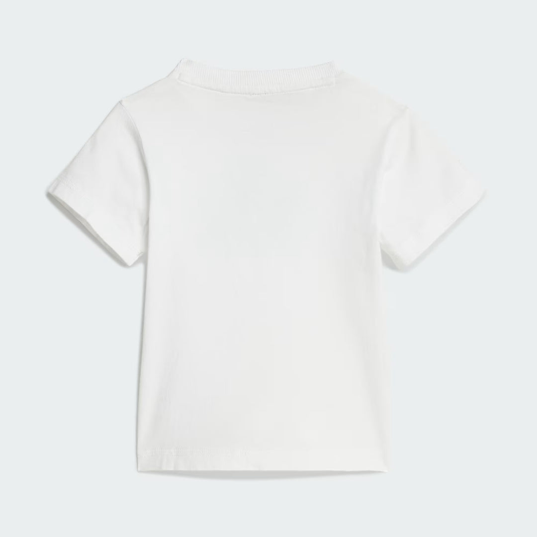 COMPLETINO ADIDAS ESSENTIALS TEE INFANT BIANCO/NERO