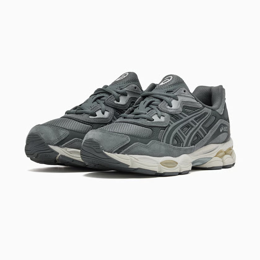 1203A739 - Scarpe - Unisex - Asics - GEL-NYC - STEEL GREY/CARRIER - DAD SHOES RETRO RUNNING - Icona Urbana - Versatile - Street-Style