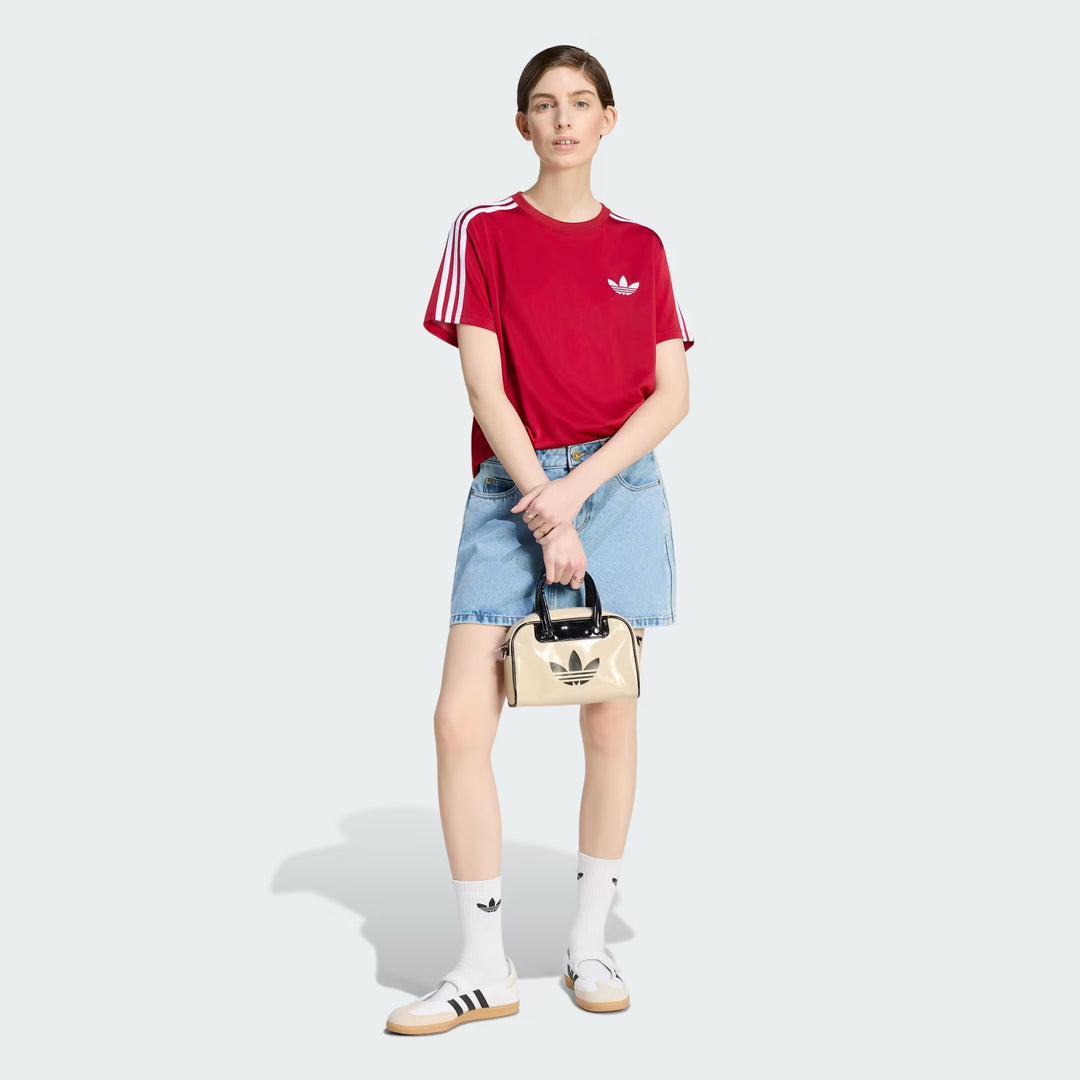 T-SHIRT DONNA ADIDAS ORIGINALS FIREBIRD ROSSA