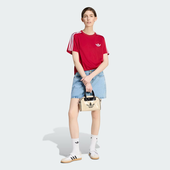 T-SHIRT DONNA ADIDAS ORIGINALS FIREBIRD ROSSA