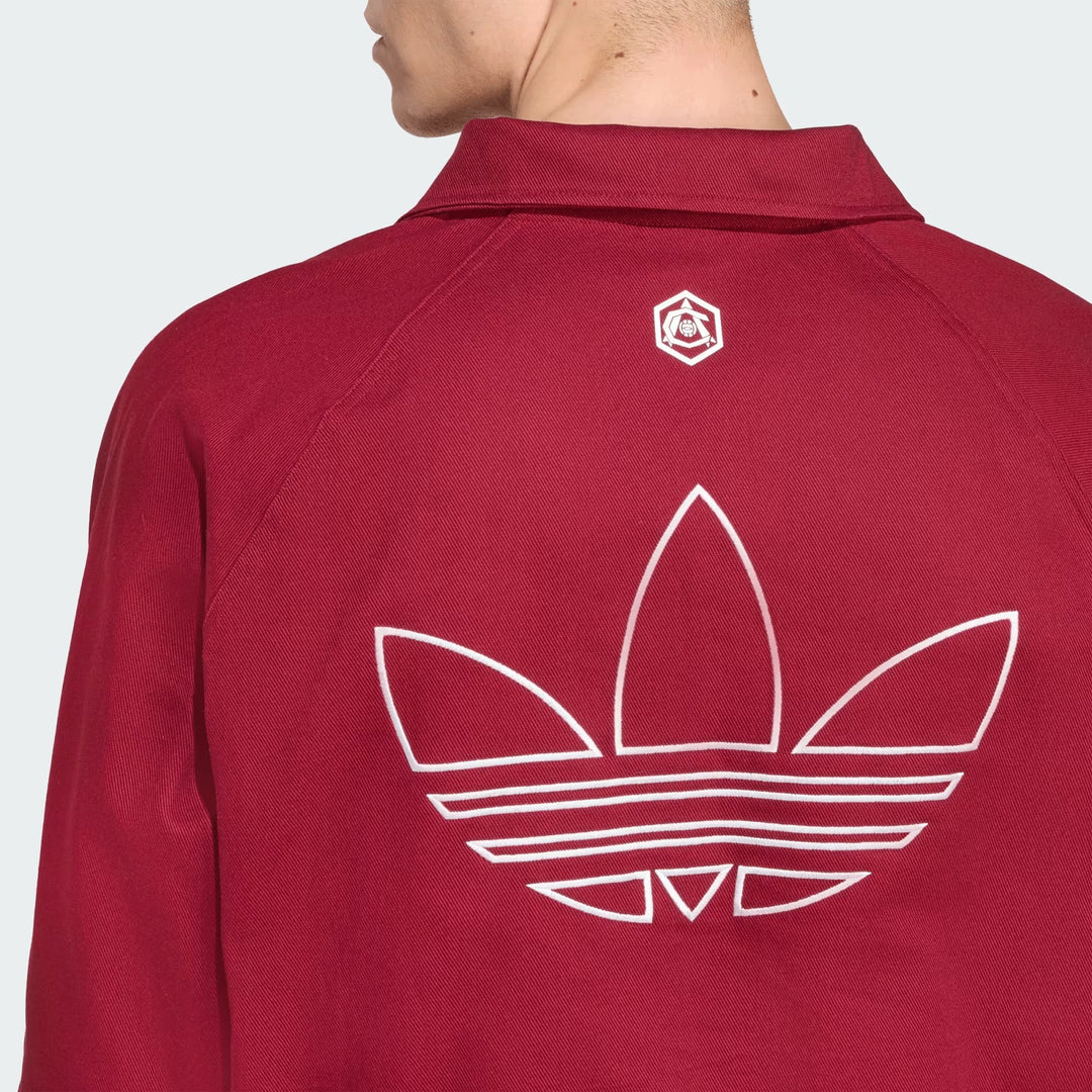 KB1956 - SWEATSHIRTS - ADIDAS - ARSENAL FC - DRILL TOP - TERRACE ICONS - BORDEAUX - MEN