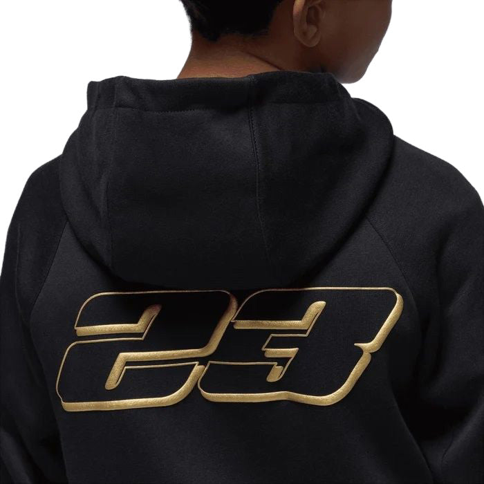 95F338 - Felpe - JORDAN - Con Cappuccio - Junior/Bambini - Jumpman Logo - Nera - Hoodie - Capo Essenziale - Basket - Stile Street Junior - Morbida - Look Sportivo