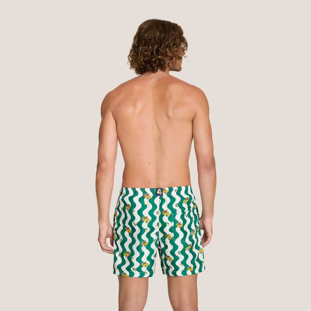 COSTUME BOXER MARE UOMO 4GIVENESS SORRENTO LIMONI E ONDE